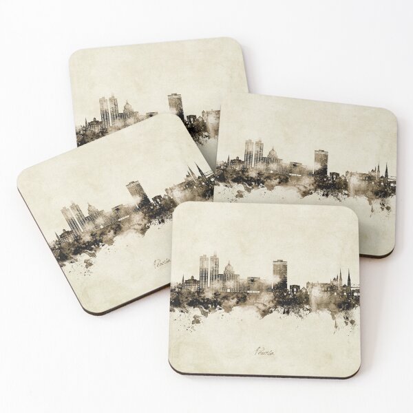 Item preview, Peoria Illinois Skyline designed and sold by ArtPrints.