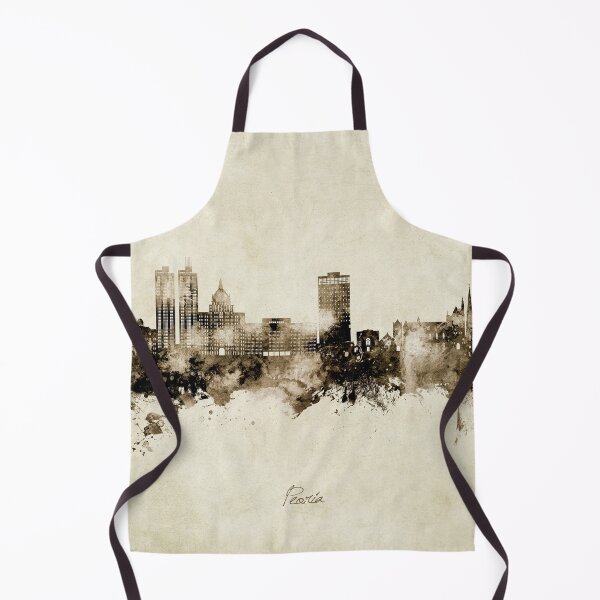 Item preview, Peoria Illinois Skyline designed and sold by ArtPrints.