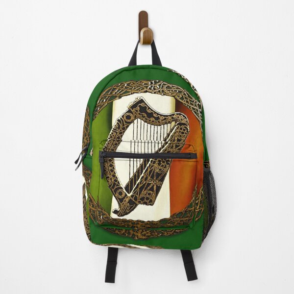 Item preview, Celtic Harp of Ireland T-Shirt | Irish Knotwork Eire Symbol designed and sold by Larry Oates.