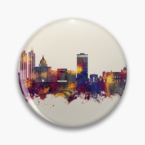 Item preview, Peoria Illinois Skyline designed and sold by ArtPrints.