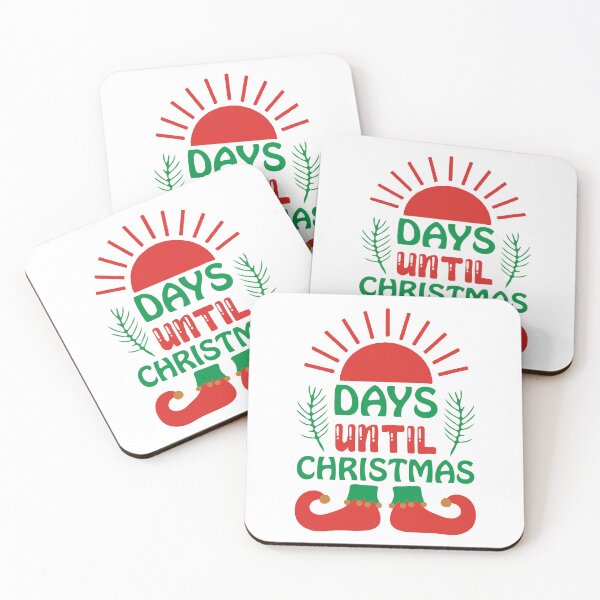 Item preview, Days Until Christmas - Festive Holiday Countdown Slogan designed and sold by FuzionRaptor.