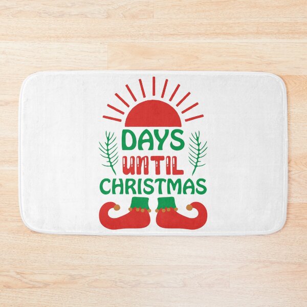 Item preview, Days Until Christmas - Festive Holiday Countdown Slogan designed and sold by FuzionRaptor.
