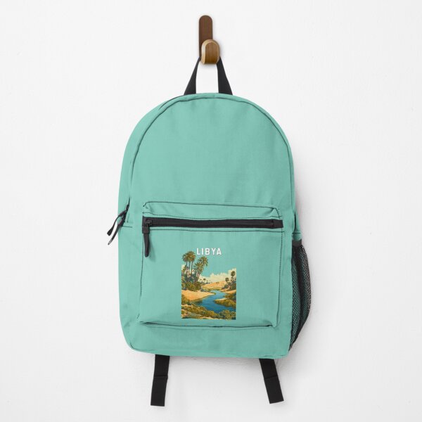 Item preview, Libya Illustration Travel Art Vintage designed and sold by KrisSidDesigns.