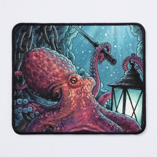 Item preview, Everyday Witch's Familiars Oracle - The Octopus designed and sold by Elisabeth Alba Illustration.
