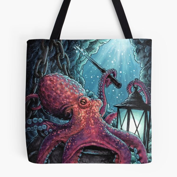Item preview, Everyday Witch's Familiars Oracle - The Octopus designed and sold by Elisabeth Alba Illustration.