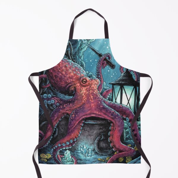 Item preview, Everyday Witch's Familiars Oracle - The Octopus designed and sold by Elisabeth Alba Illustration.