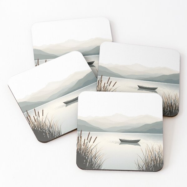 Item preview, Tranquil Mountain Lake designed and sold by SunDrift.