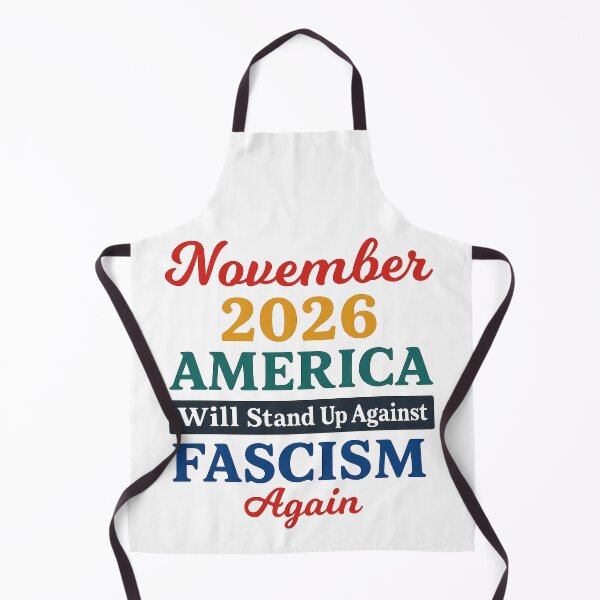 Item preview, November 2026 – America Will Stand Up Against Fascism Again designed and sold by WheelieGdArt.