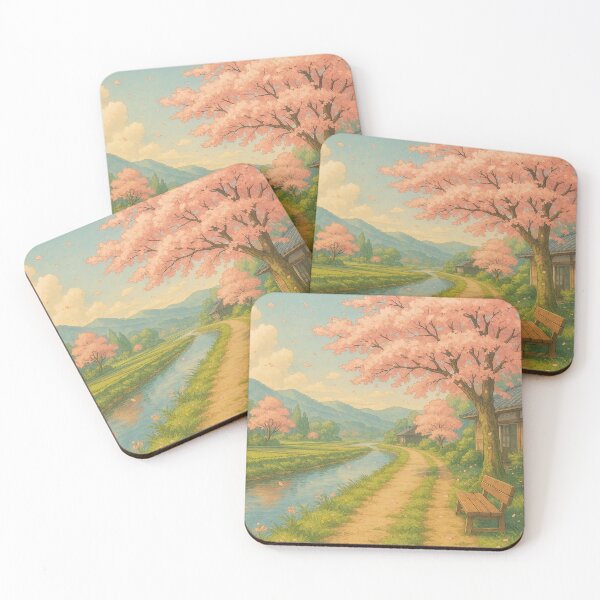 Item preview, Cherry Blossom Path - Tranquil Spring Lofi designed and sold by DreamCraze.