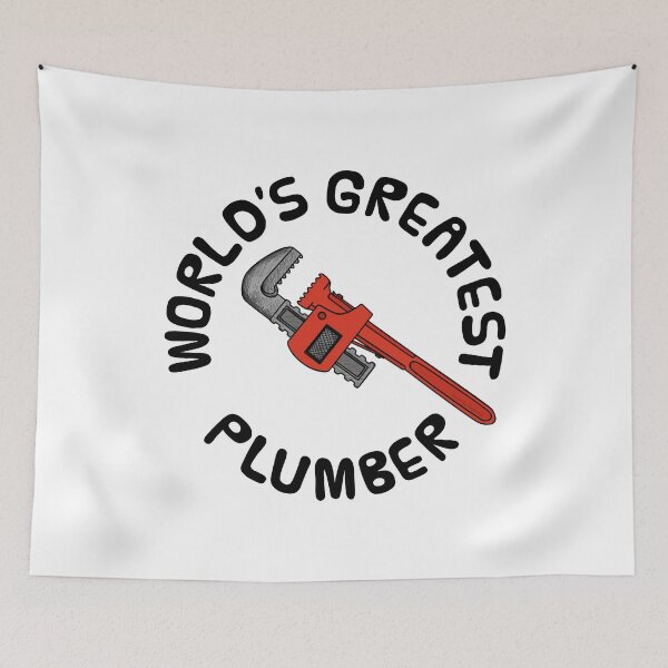 Item preview, World's Greatest Plumber, Tradesman DIY Funny designed and sold by doodlerob.