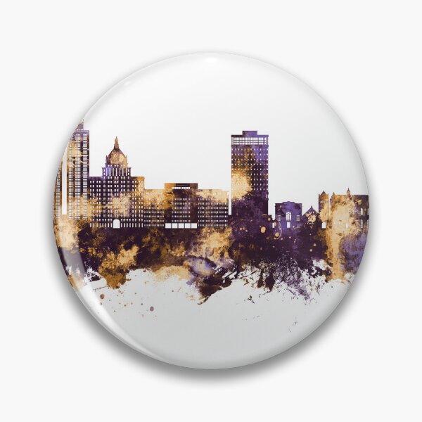 Item preview, Peoria Illinois Skyline designed and sold by ArtPrints.