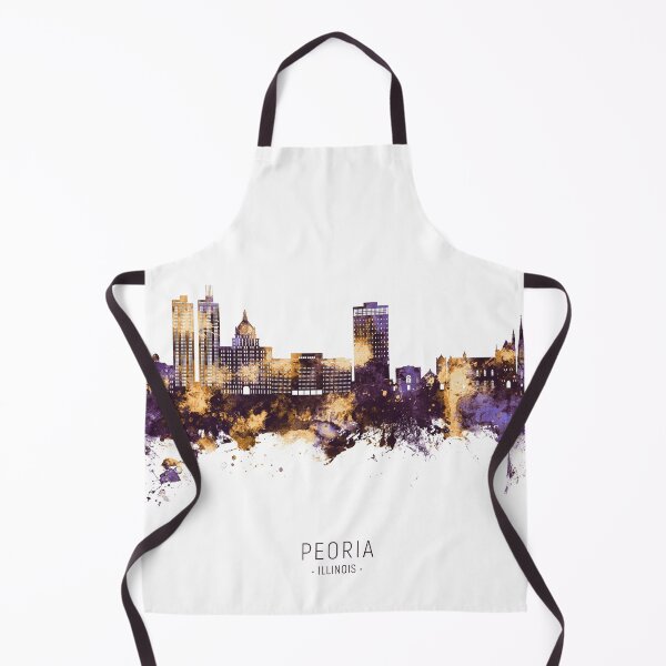 Item preview, Peoria Illinois Skyline designed and sold by ArtPrints.