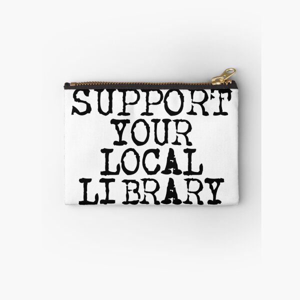 Item preview, Support Your Local Library - Book lovers designed and sold by HappyArts90.
