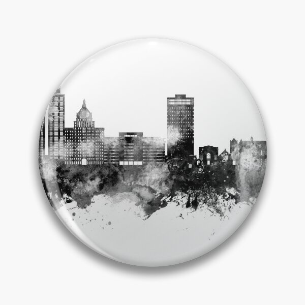 Item preview, Peoria Illinois Skyline designed and sold by ArtPrints.