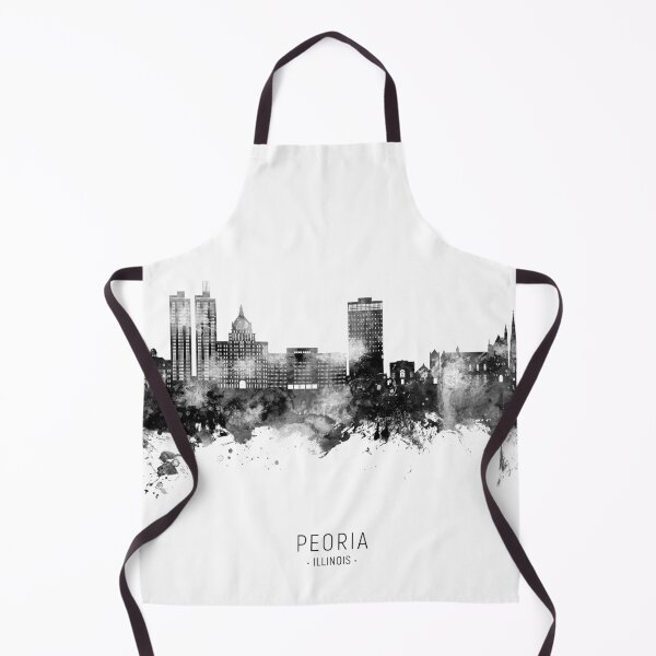Item preview, Peoria Illinois Skyline designed and sold by ArtPrints.