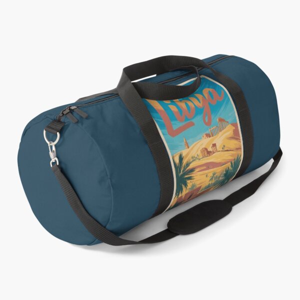 Item preview, Libya Desert Ruins Illustration Travel Art Vintage designed and sold by KrisSidDesigns.