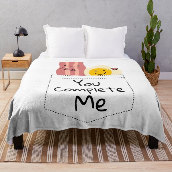 Item preview, You Complete Me! Bacon & Eggs designed and sold by QueenLillyArt.