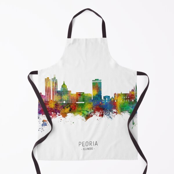 Item preview, Peoria Illinois Skyline designed and sold by ArtPrints.
