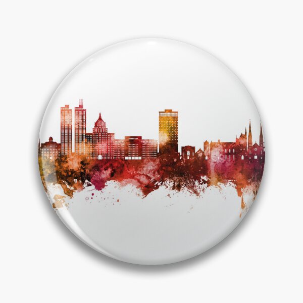 Item preview, Peoria Illinois Skyline designed and sold by ArtPrints.