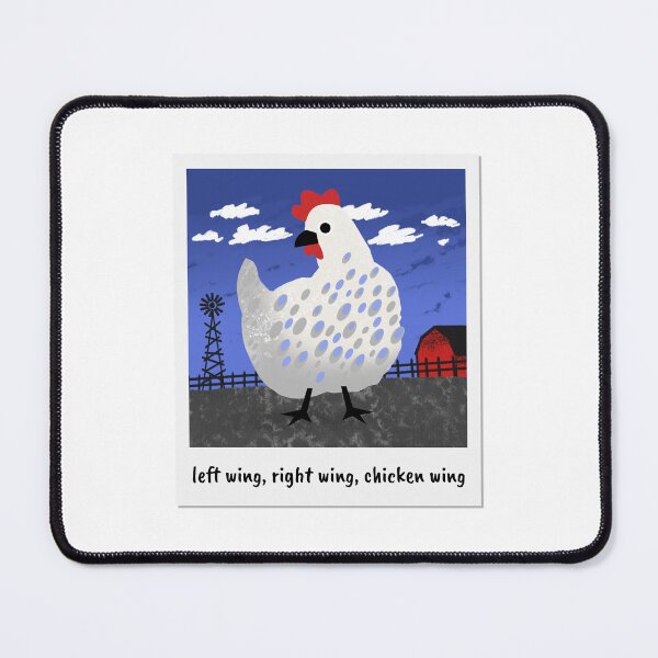 Item preview, Left Wing, Right Wing, Chicken Wing. designed and sold by QueenLillyArt.
