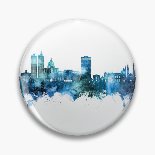 Item preview, Peoria Illinois Skyline designed and sold by ArtPrints.