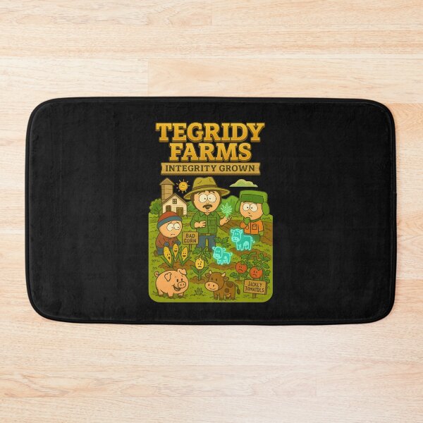 Item preview, Tegridy Farms Parody Tee - Funny Pop Culture Farm Humor Sticker designed and sold by GeniePixel.