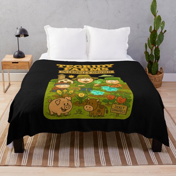 Item preview, Tegridy Farms Parody Tee - Funny Pop Culture Farm Humor Sticker designed and sold by GeniePixel.