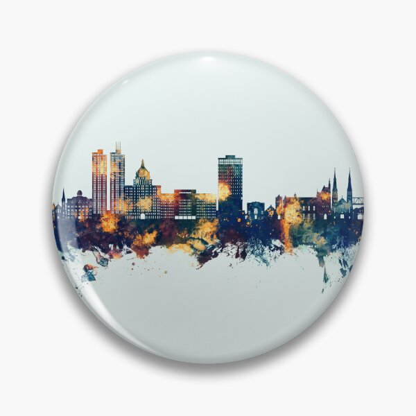 Item preview, Peoria Illinois Skyline designed and sold by ArtPrints.