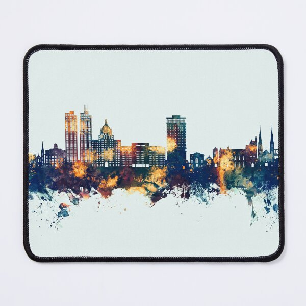 Item preview, Peoria Illinois Skyline designed and sold by ArtPrints.