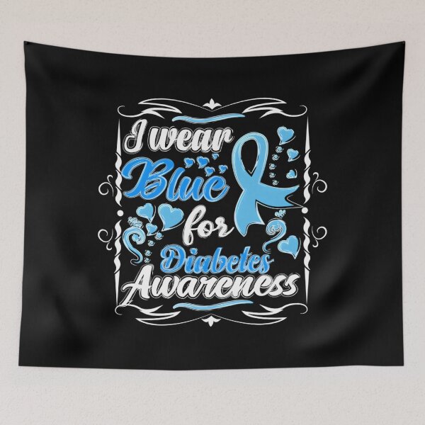 Item preview, I Wear Blue For Cure Diabetes Awareness designed and sold by MatthewConer.