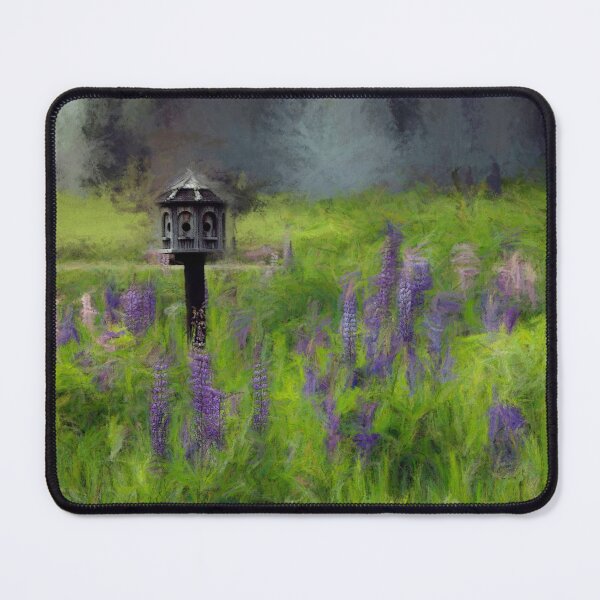 Item preview, Lupine Wind in a Bird's Paradise  designed and sold by Wayne King.