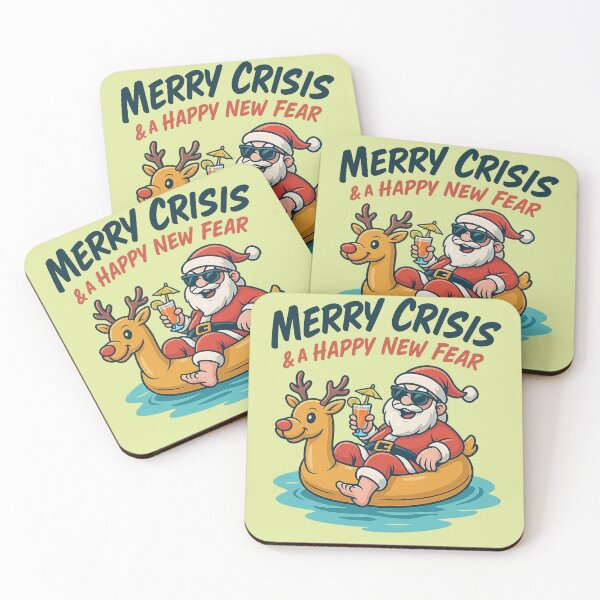 Item preview, Merry Crisis & a Happy New Fear | WildWakeDesigns designed and sold by wildwakedesigns.