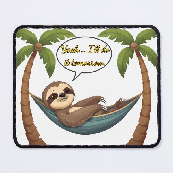 Item preview, Lazy Sloth in a Hammock designed and sold by SunDrift.