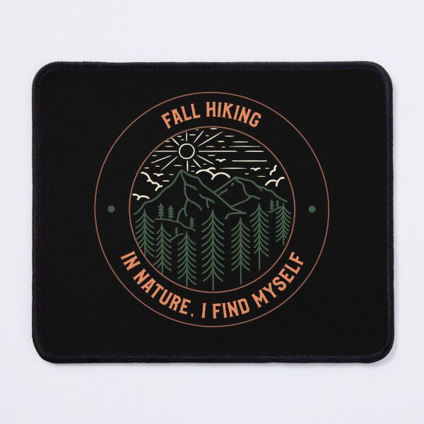 Item preview, Fall Hiking: In Nature I Find Myself designed and sold by AlfredsTees.