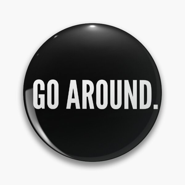 Item preview, Go Around Sticker designed and sold by PolarBoy.
