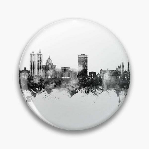 Item preview, Peoria Illinois Skyline designed and sold by ArtPrints.