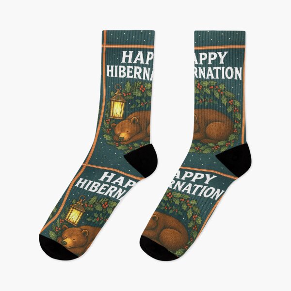 Item preview, Happy Hibernation designed and sold by ShadyBanksArt.
