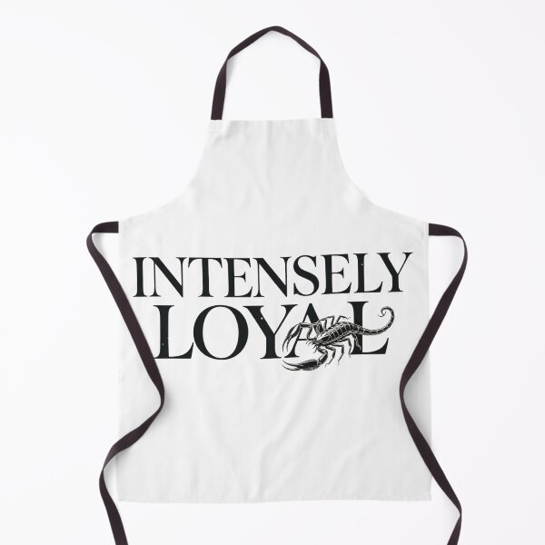Item preview, Intensely Loyal - Scorpio Zodiac Starry Typography Design designed and sold by VandalMuse.
