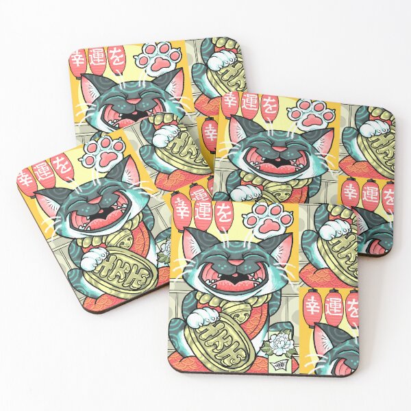 Item preview, Maneki Neko - Good Luck designed and sold by The Art of Noble Hardesty.