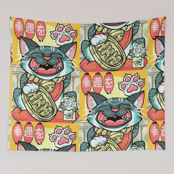 Item preview, Maneki Neko - Good Luck designed and sold by The Art of Noble Hardesty.