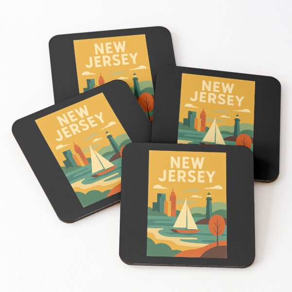 Item preview, New Jersey  designed and sold by Broken Antler Designs .