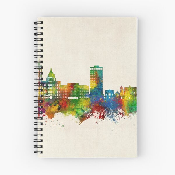 Item preview, Peoria Illinois Skyline designed and sold by ArtPrints.
