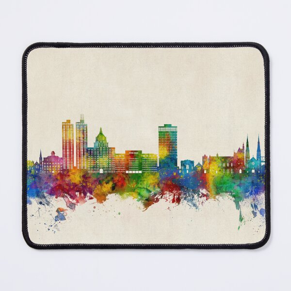 Item preview, Peoria Illinois Skyline designed and sold by ArtPrints.