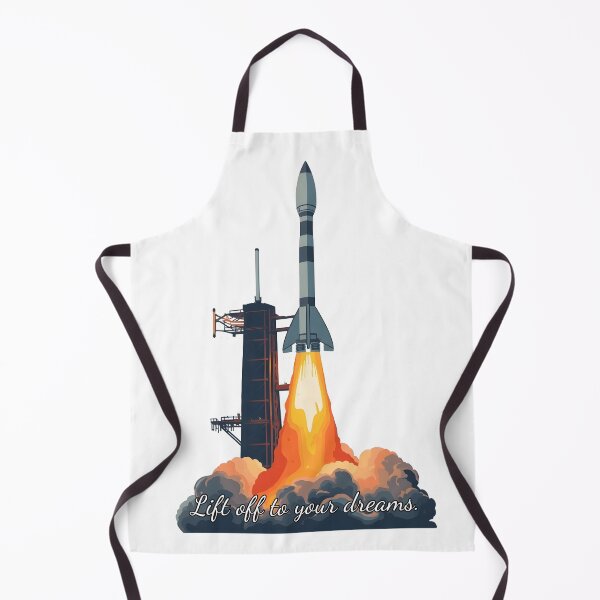 Item preview, Lift Off to Your Dreams – Rocket Launch Illustration designed and sold by SunDrift.