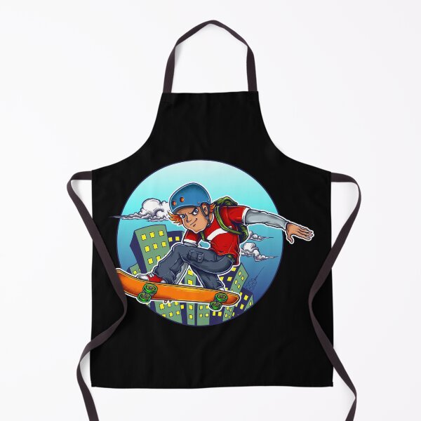 Item preview, Boy skateboarder on wheels in the city designed and sold by Joncasmiart.
