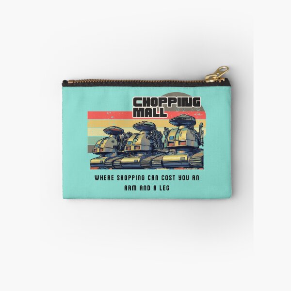 Item preview, Chopping Mall, 80s horror movie, retro horror merch, killbots, scifi movie, robot movie designed and sold by GeekRagz.