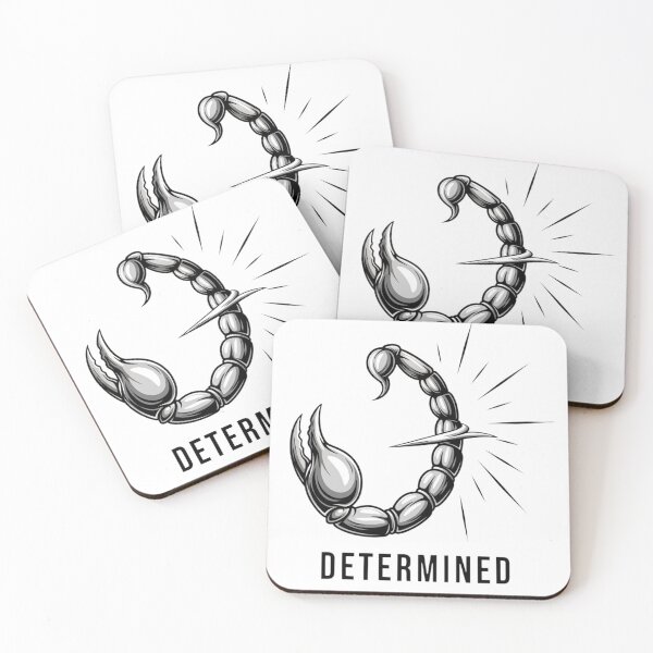 Item preview, Determined Scorpion Tail - Minimalist Resilience Art designed and sold by VandalMuse.