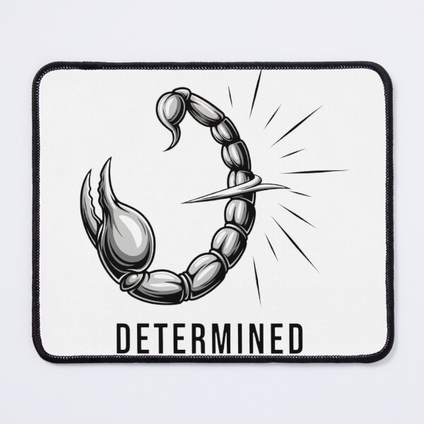 Item preview, Determined Scorpion Tail - Minimalist Resilience Art designed and sold by VandalMuse.