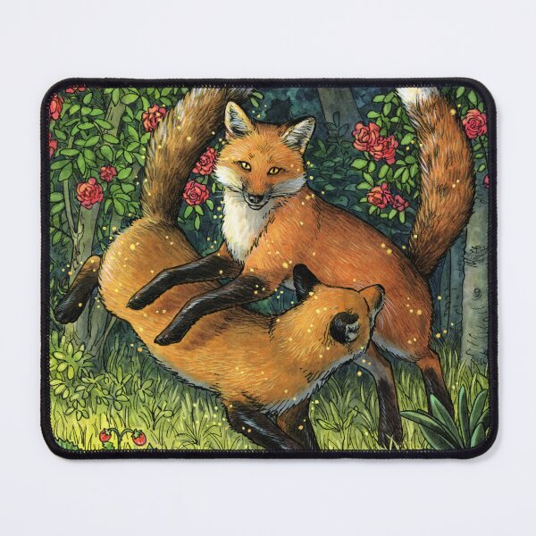 Item preview, Everyday Witch's Familiars Oracle - The Fox designed and sold by Elisabeth Alba Illustration.