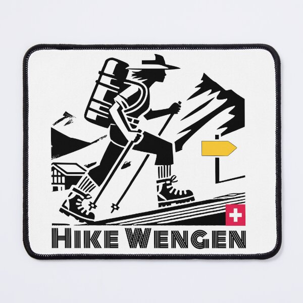 Item preview, Wengen Retro Hiker designed and sold by LoveFromWengen.